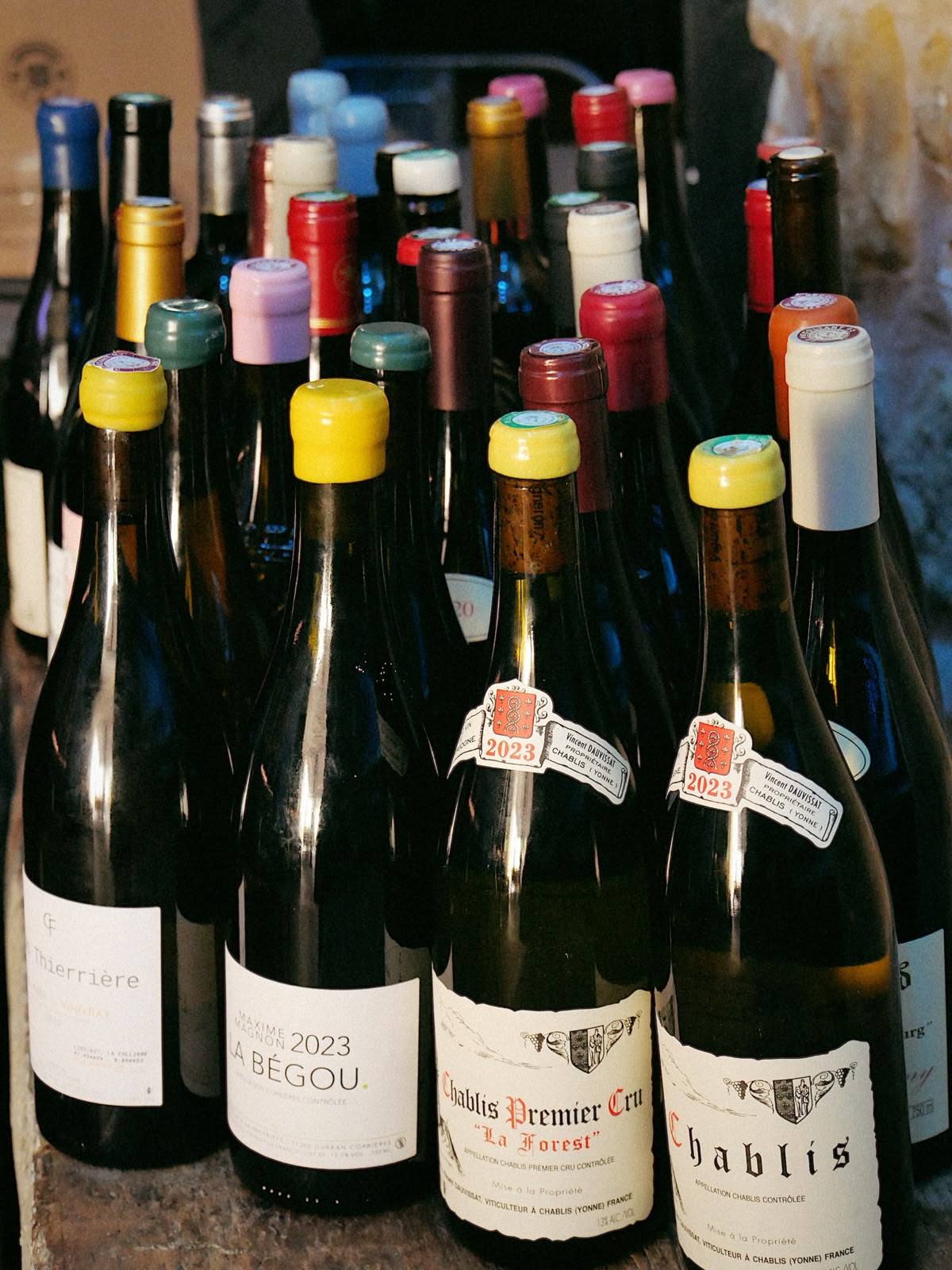 Sélection de vins vivants